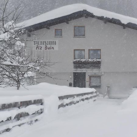 Pension Piz Buin Partenen Exteriér fotografie