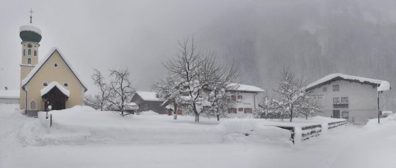 Pension Piz Buin Partenen Exteriér fotografie