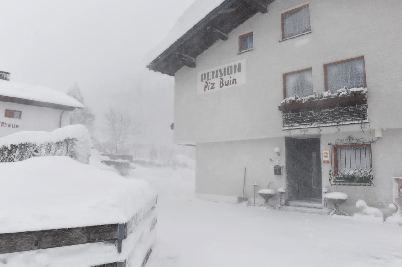 Pension Piz Buin Partenen Exteriér fotografie